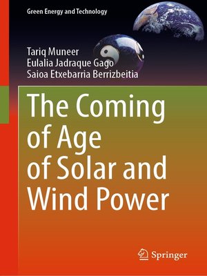 cover image of The Coming of Age of Solar and Wind Power